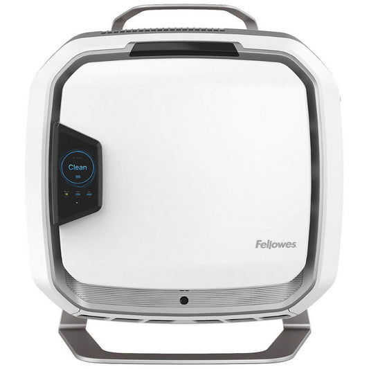 Purificateur d'air HEPA Fellowes Array AS1 sur pied avec qualité de l'air intérieur, 1 800 pi², blanc, LTE (FEL-5884201)