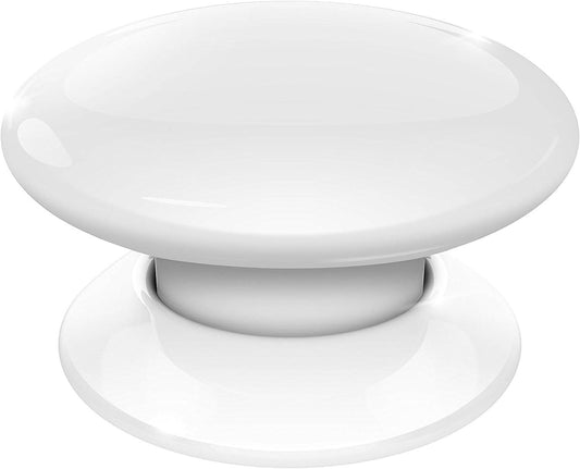 FIBARO The Button Zwave Battery Powered Device and Scene Control Button, White (FGPB-101-1)