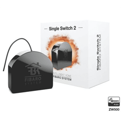 FIBARO Single Switch 2 Zwave Micro Module with Energy Monitoring (FGS-213-ZW5)