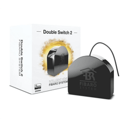 FIBARO Double Switch 2 Zwave Micro Module with Energy Monitoring (FGS-223-ZW5)