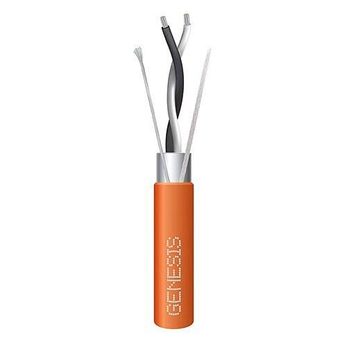 Genesis 22/1pr STRND SHLD BACnet/EIA485 Wire 1000FT/304.8m Reel,FT6 CMP,Orange (GEN-32511003)