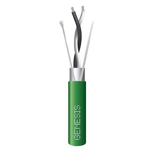 Genesis 22/1pr STRND SHLD BACnet/EIA485 Wire 1000FT/304.8m Reel,FT6 CMP,Green (GEN-32511005)