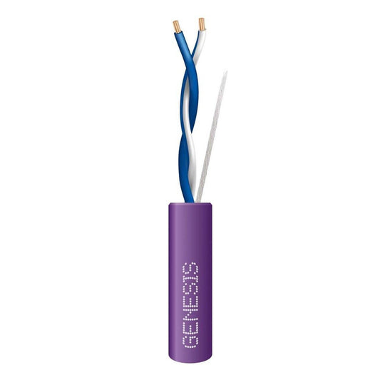 Genesis 22/1pr STRND Echelon LonWorks Wire 1000FT/304.8m Real-Box,FT6 CMP,Purple (GEN-32522110)