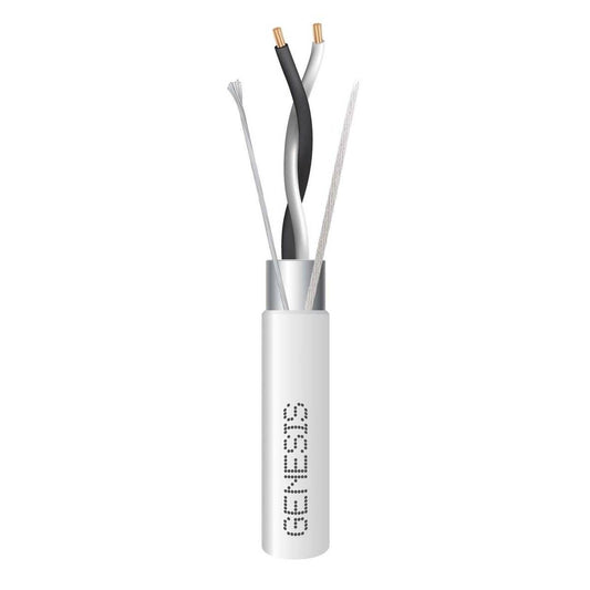 Genesis 18/1pr STRND SHLD BACnet/EIA485 Wire 1000FT/304m Reel,FT6 CMP,White (GEN-33221001)