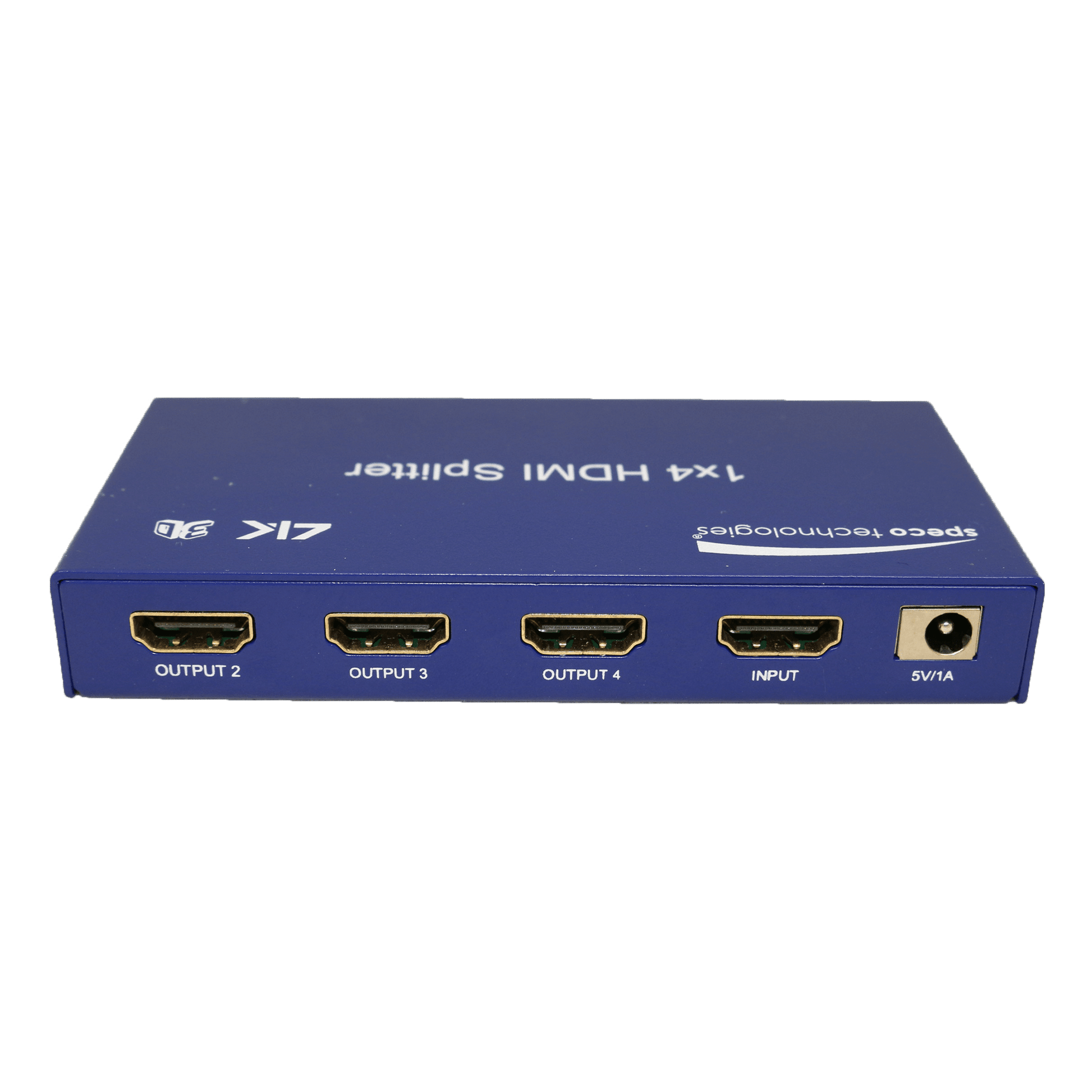 Speco HDMI 1 to 4 Splitter- Up to 4K (SPE-HD4SPL2)
