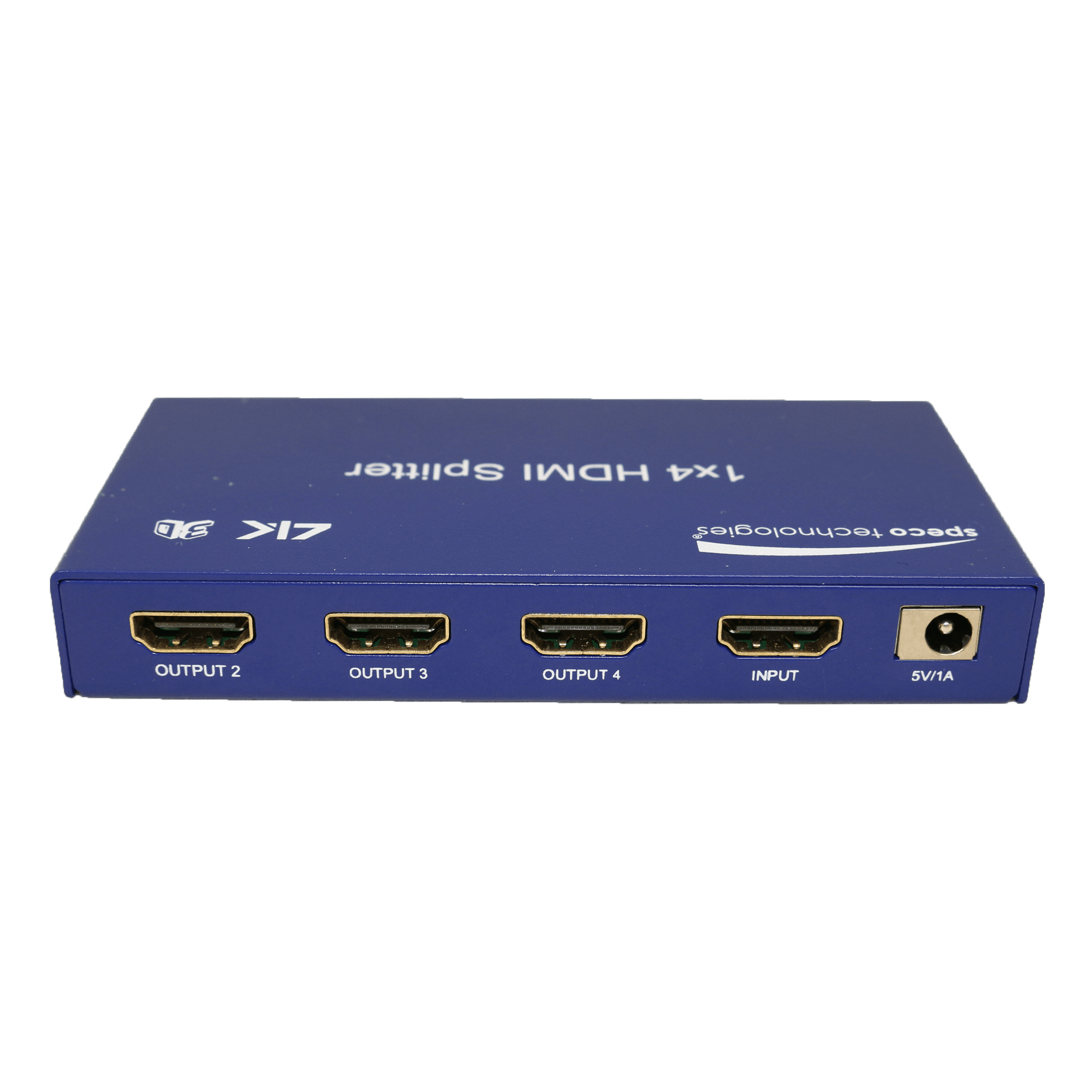 Speco HDMI 1 to 4 Splitter- Up to 4K (SPE-HD4SPL2)