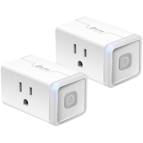 TPLink Kasa WiFi Smart Plug Mini, 2 Pack (HS103P2)