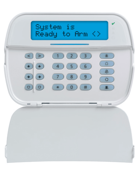 Clavier LCD DSC Neo sans fil PowerG à messages complets, icônes (HS2LCDWF9N)