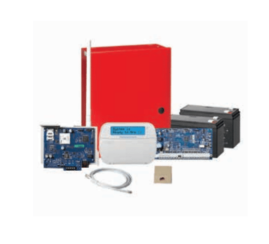 DSC Neo Fire Panel Kit HS2032, HS2LCDN, LE2080, 4050CR, 2x7AH, XFormer (HS32-612LEC)