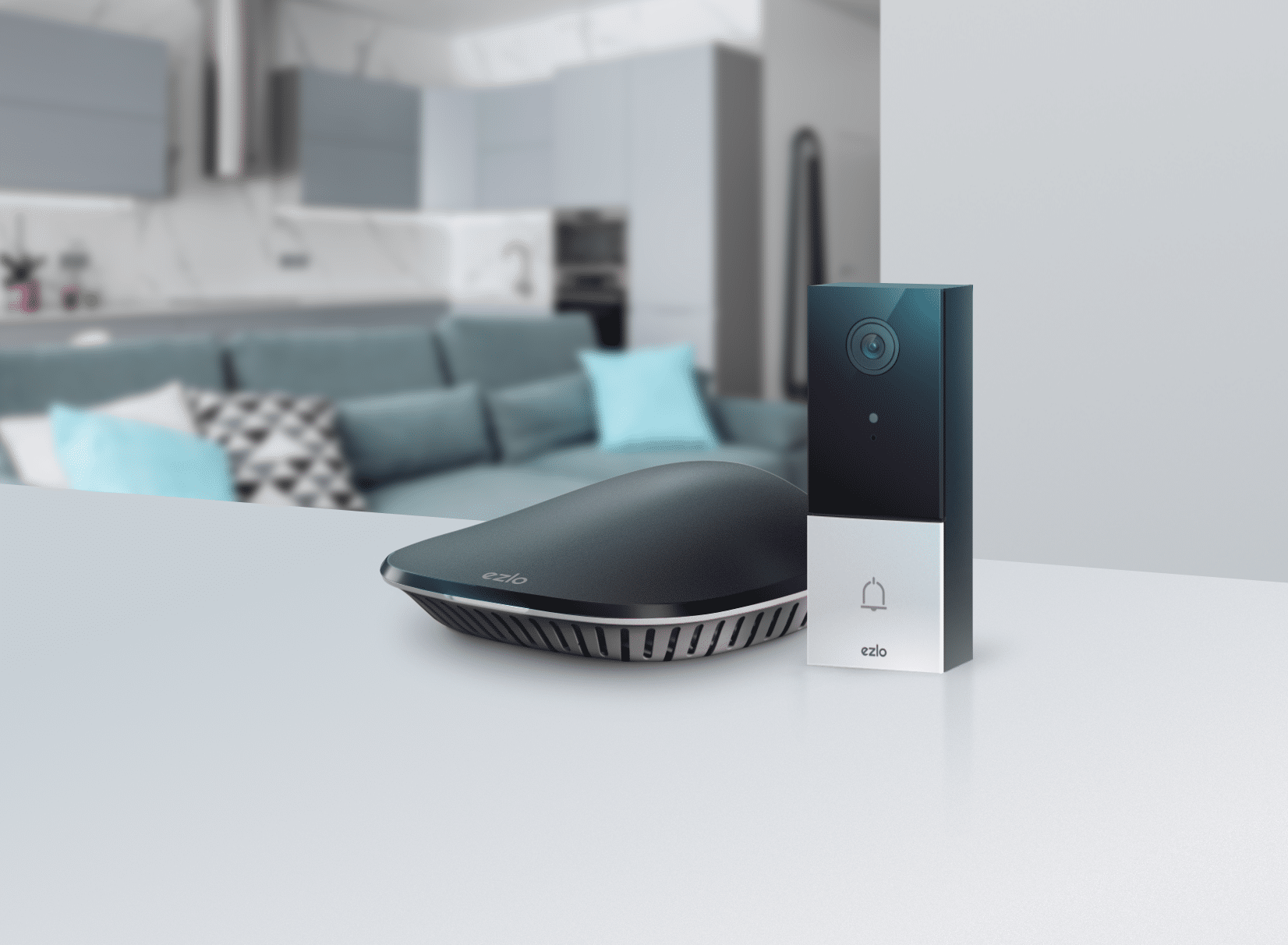 EzloPlus Smart Hub Bundle with VC1203 Smart Video Doorbell (EZLOPLUSVC1203)