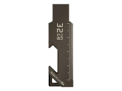 Unidad de disco duro Team T183 3.2 de 32 GB, color níquel negro, para venta minorista