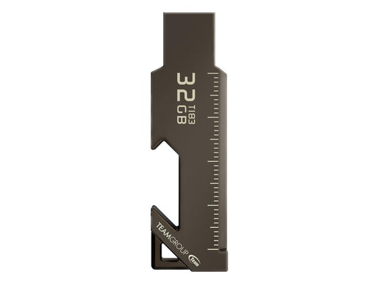Unidad de disco duro Team T183 3.2 de 32 GB, color níquel negro, para venta minorista
