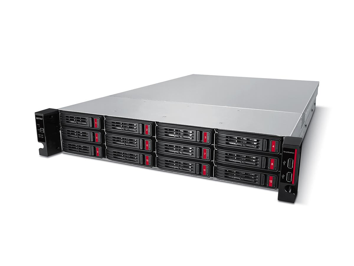 Buffalo Terastation 51220Rh 2U Rm 64 TB 12 bahías NAS (4 x 16 TB) Enterprise