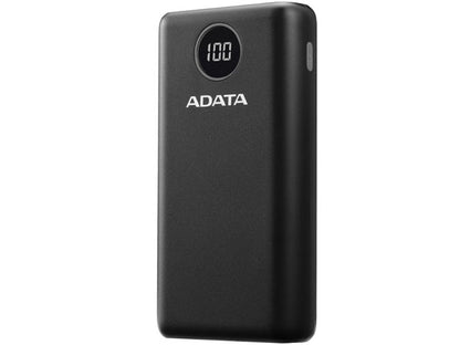 Adata P20000Qcd 20000Mah Power Bank Black