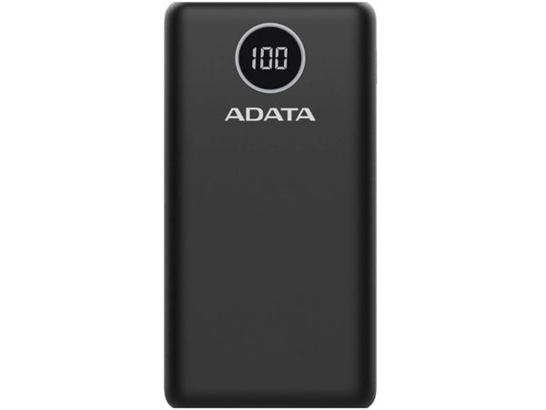 Adata P20000Qcd 20000Mah Power Bank Black