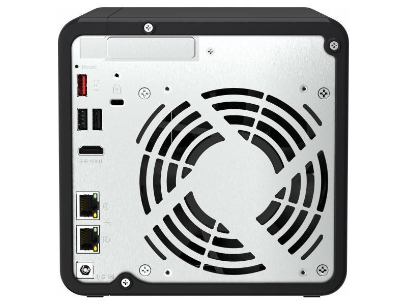 Nas de escritorio de alto rendimiento de 4 bahías Qnap Ts-464. Procesos Intel 4C/4T