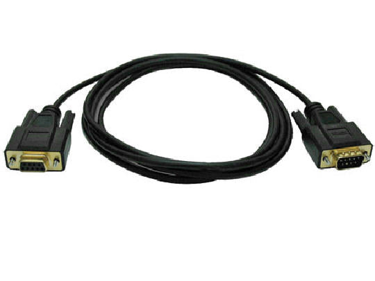 Adaptador de cable serie Eaton Tripp Lite de módem nulo de 1,8 m (6 pies) DB9 RS232