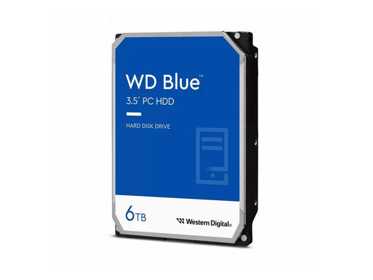Western Digital Wd Blue 6Tb 5400Rpm 256Mb Cache 3.5-Inch Hdd 2 Yea