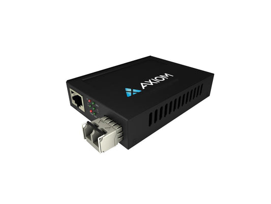Convertisseur de média Axiom 100 Mbit/s PoE RJ45 vers fibre optique 100Base-FX - MMF, L