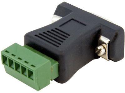 Adaptador serie DB9 a bloque de terminales RS422 RS485 de Startech.com - Se