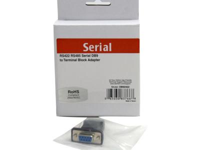 Adaptador serie DB9 a bloque de terminales RS422 RS485 de Startech.com - Se