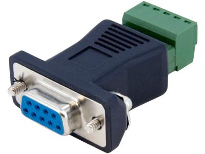 Adaptador serie DB9 a bloque de terminales RS422 RS485 de Startech.com - Se