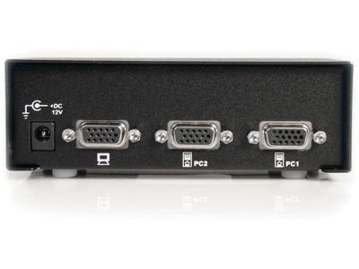 Conmutador automático VGA de 2 puertos Startech.Com - Conmutador automático VGA - VGA automático