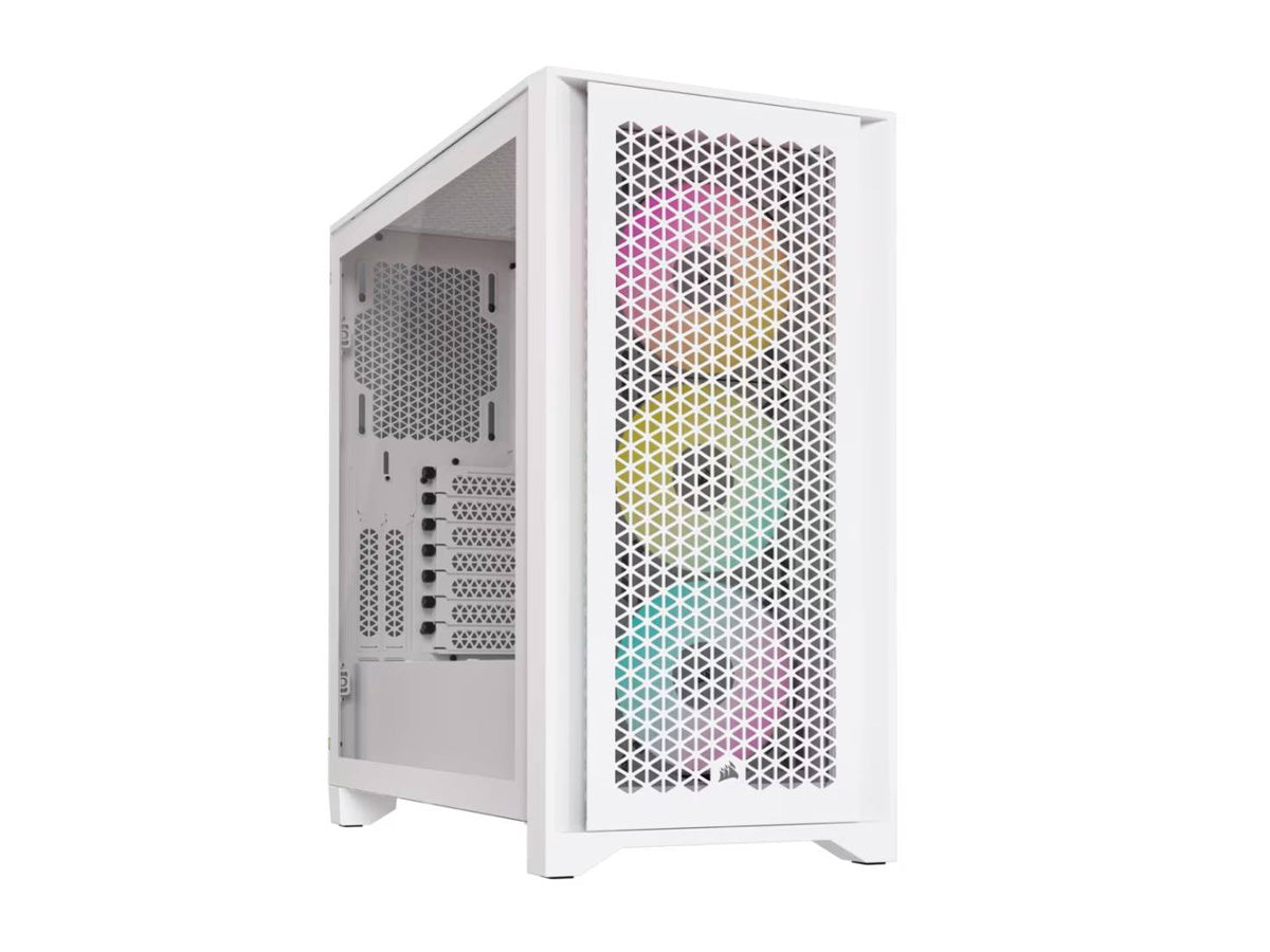 Corsair Icue 4000D Rgb Airflow Mid-Tower Case True Wht