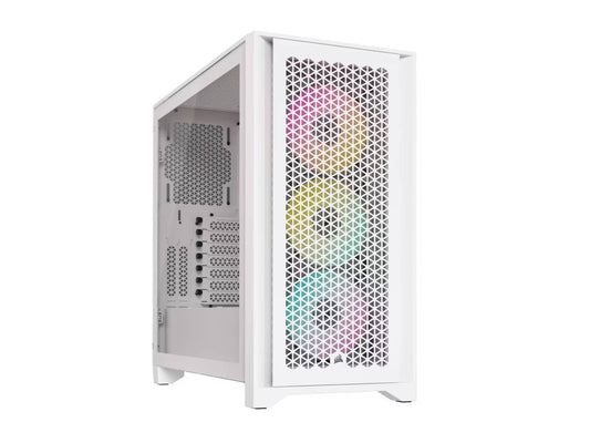 Corsair Icue 4000D Rgb Airflow Mid-Tower Case True Wht