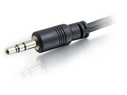 Câble audio stéréo C2G 25 pi 3,5 mm avec connecteurs discrets - Au