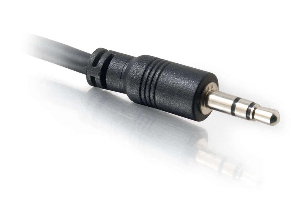 Câble audio stéréo C2G 25 pi 3,5 mm avec connecteurs discrets - Au