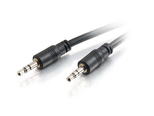 Câble audio stéréo C2G 25 pi 3,5 mm avec connecteurs discrets - Au