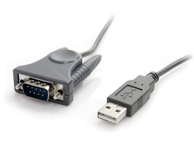 Adaptador USB a serie Startech.Com - 1 m (3 pies) - Con DB9 a DB25