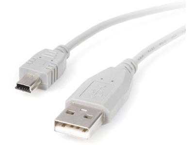 Cable USB a mini USB de 6 pulgadas de Startech.Com - USB 2.0 A a mini B - G