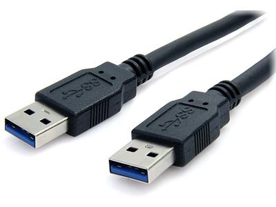 Cable USB 3.0 SuperSpeed ​​A a A (2 m) de Startech.Com, color negro