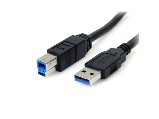Cable USB 3.0 SuperSpeed ​​A a B (macho/hembra) de 3 m (10 pies) de Startech.Com