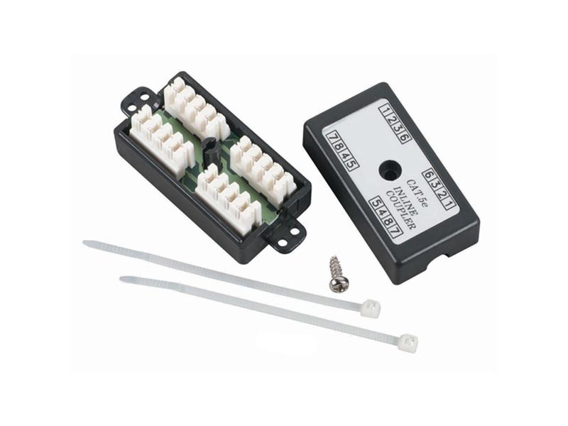 Black Box Corp Cat5E Ushielded Hard-Wire Coupler