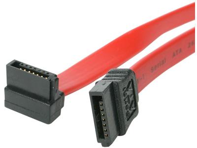 12In Sata To Right Angle Sata Cable
