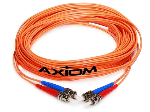 Cable de fibra óptica Axiom Sc/St multimodo dúplex OM2 50/125 de 2 m