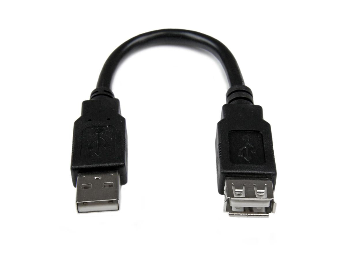 Startech.Com 6In Usb 2.0 Extension Adapter Cable A To A - M/F - Us