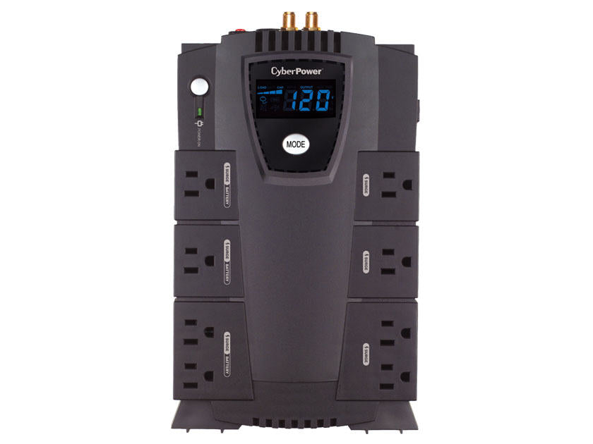 Cyberpower Ups Batt Backup 825Vacp Avr Lcd Ups 3Y W