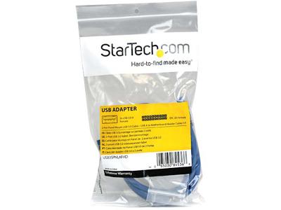 Cable USB 3.0 de 2 puertos para montaje en panel de Startech.Com - USB A a placa base