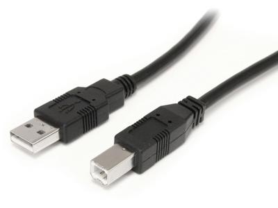 Câble USB A vers B actif Startech.Com (9 m) - M/M - Noir