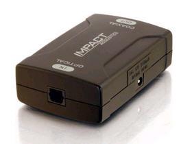 Convertisseur audio numérique optique vers coaxial C2G - Adaptateur audio numérique