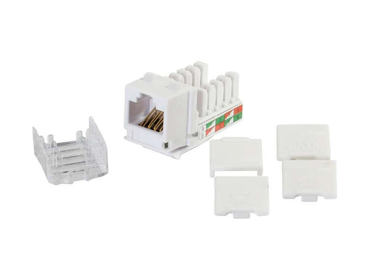 C2G Cat6 Rj45 Utp Keystone Jack - White - Modular Insert