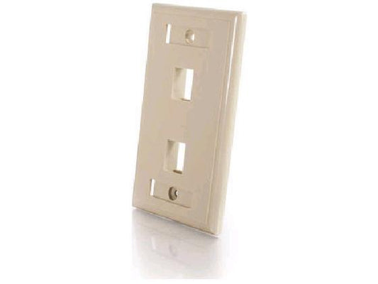 C2G Premise Plus Multimedia Keystone Wall Plate - Mounting Plate