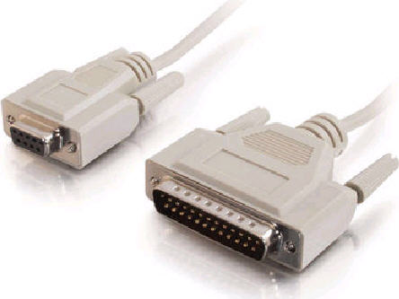 C2G - Serial Cable - Db-9 To Db-25 - 3 Ft