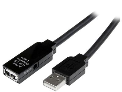 Cable de extensión USB 2.0 activo Startech.Com de 35 m - Macho/Hembra - Extensores USB