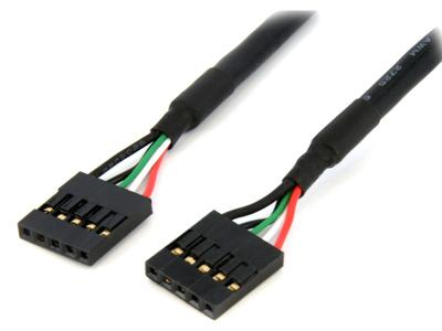 Cable de cabecera USB IDC de 5 pines para placa base de 24 pulgadas de Startech.Com