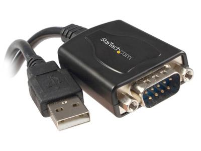 Cable adaptador USB a serie RS232 con retención de comunicación de Startech.Com